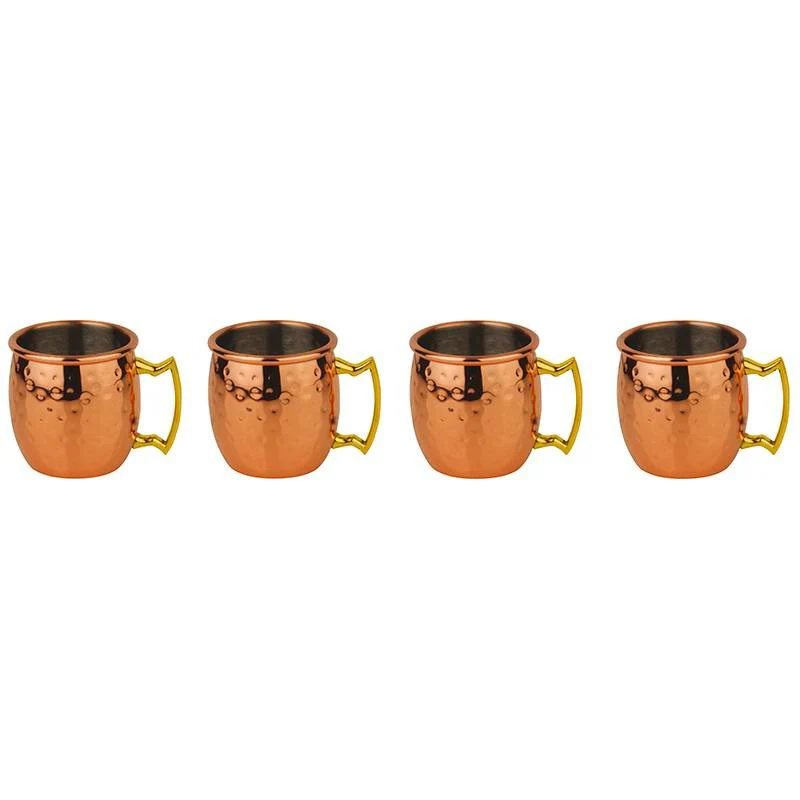 6 cl - Moscow Mule Mug In Acciaio Inox Set 4 Pz - Image 3