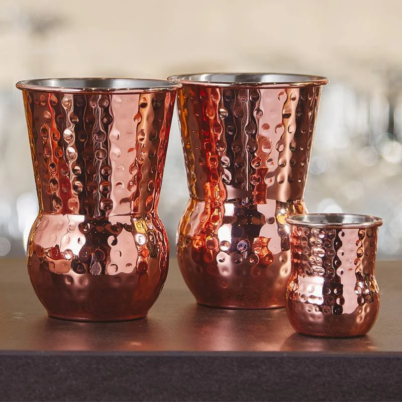 6 cl - Mug Julep Bicchiere Cocktail In Acciaio Inox Set 4 Pz - Image 2
