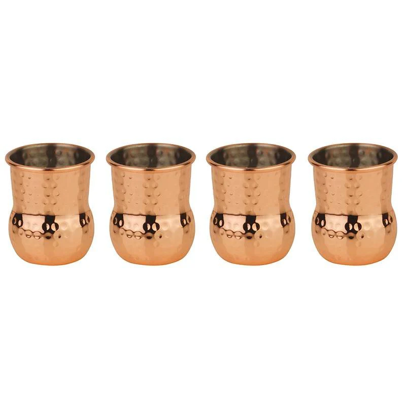 6 cl - Mug Julep Bicchiere Cocktail In Acciaio Inox Set 4 Pz - Image 3