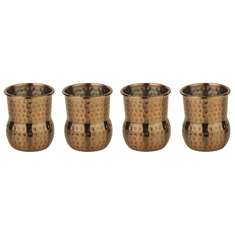 6 cl - Mug Julep Bicchiere Cocktail In Acciaio Inox Set 4 Pz - Image 6
