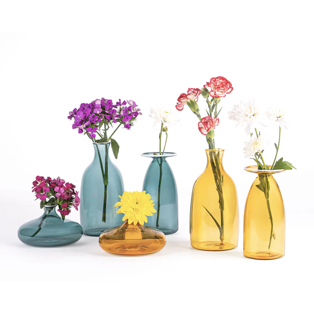6 cm - Un Fiore Vaso Fiori In Vetro Borosilicato - Image 10