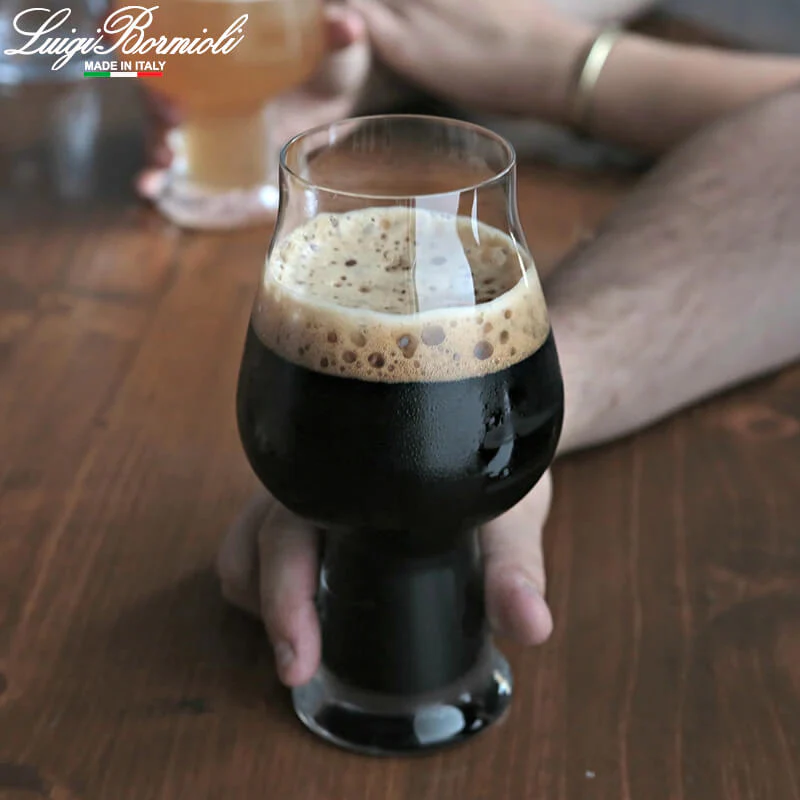 60 cl - Birrateque Stout Bicchiere Birra in Vetro - Set 6 Pezzi - Image 2