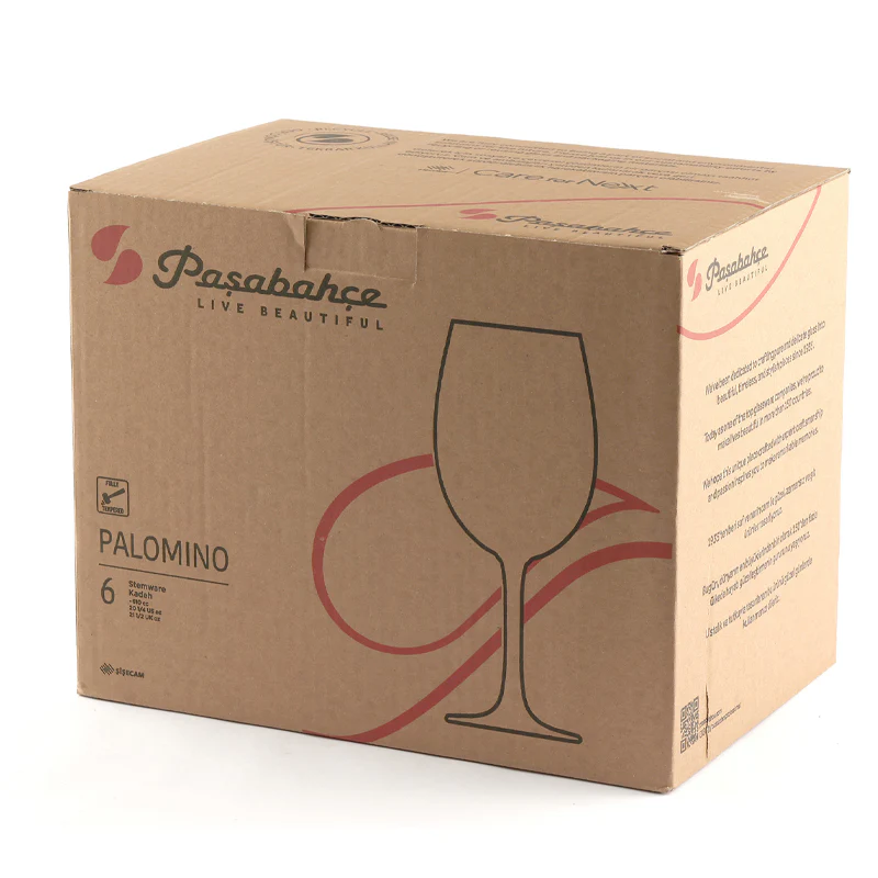 61 cl - Palomino Calice Vino Rosso in Vetro Temperato - Set 6 Pezzi - Image 4