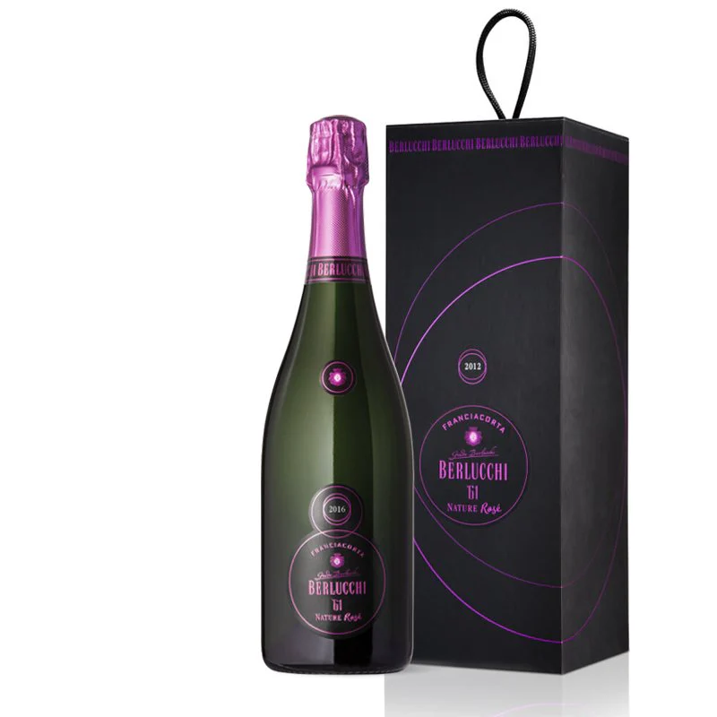 61 Nature Rosé Franciacorta DOCG 2016 Cantine Berlucchi - Image 3