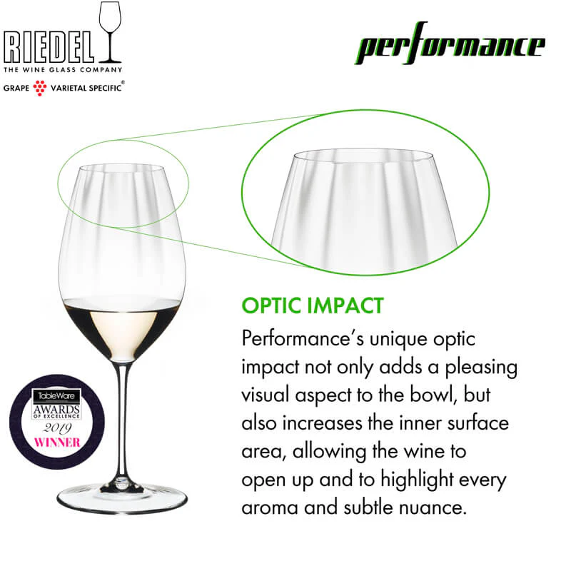 62.3 cl - Performance Calice Vino Bianco Riesling in Vetro - Set 2 Pezzi - Image 3