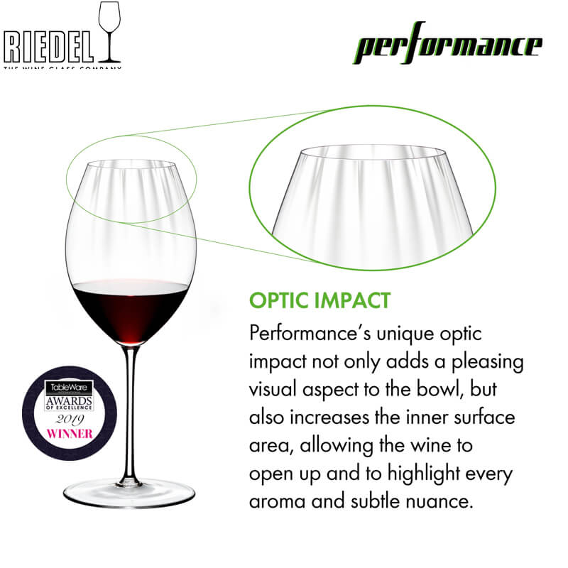 63.1 cl - Performance Calice Vino Rosso in Vetro - Set 2 Pezzi - Image 4