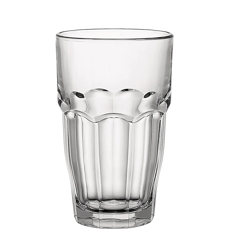 64.6 cl - Rock Bar Bicchiere Bibita in Vetro Temperato - Set 6 Pezzi