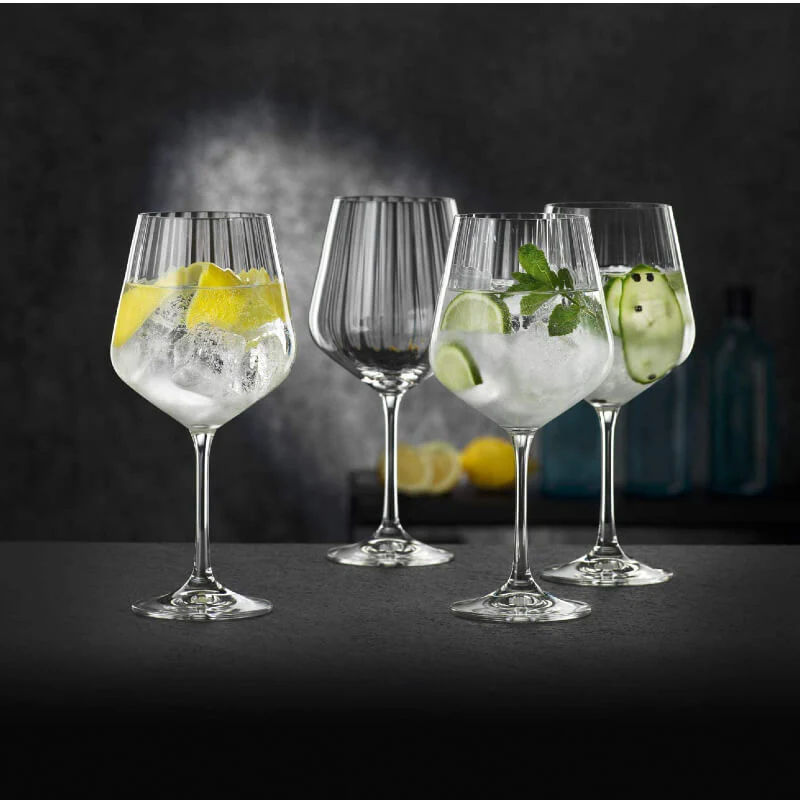 64 cl - Gin & Tonic Calice Gin Tonic in Vetro - Set 4 Pezzi - Image 2