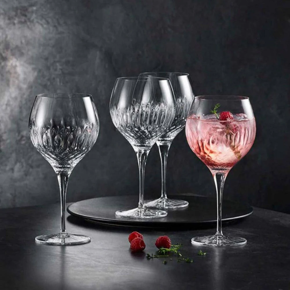 65 cl - Gin & Tonic Plymouth Calice Gin Tonic In Vetro Set 2 Pz - Image 3