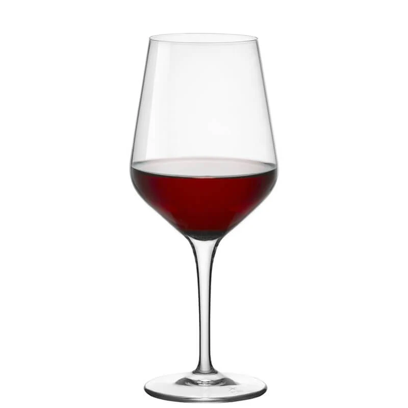 65 cl - Electra Calice Vino Rosso in Vetro - Set 6 Pezzi