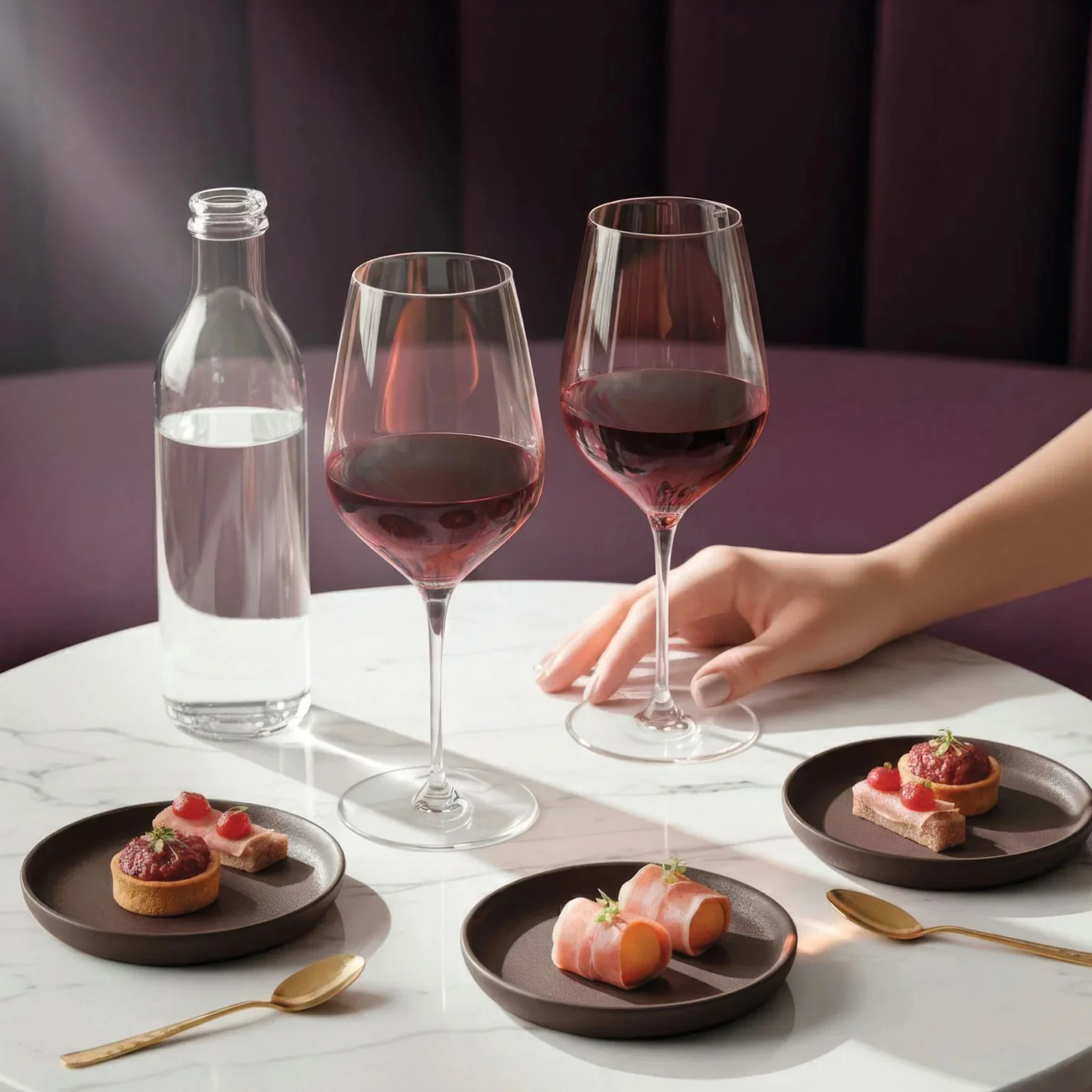 65 cl - Mylla Calice Vino Rosso In Vetro - Set 6 Pz - Image 3