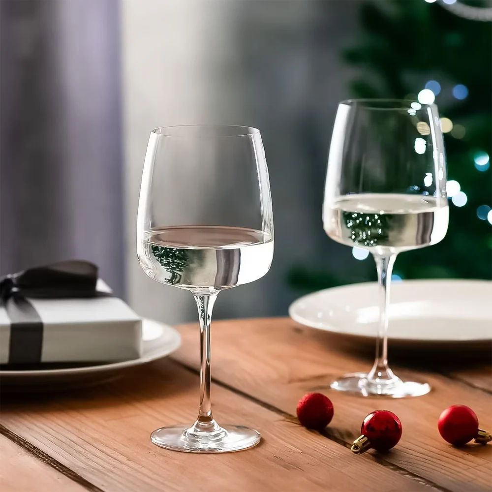 65 cl - Modern Calice Vino Bianco In Vetro Sonoro Set 4 Pz - Image 3