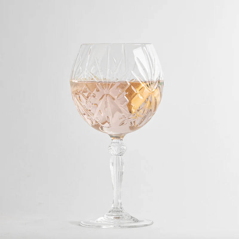65 cl - Melodia Calice Gin Tonic in Vetro - Set 6 Pezzi