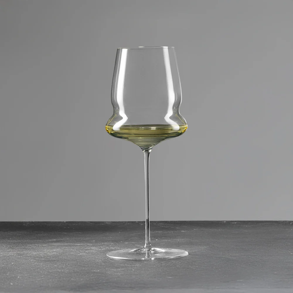 66 cl - Sapientia Tasting Calice Vino Bianco Soffiato a Bocca In Vetro Set 2 Pz - Image 2