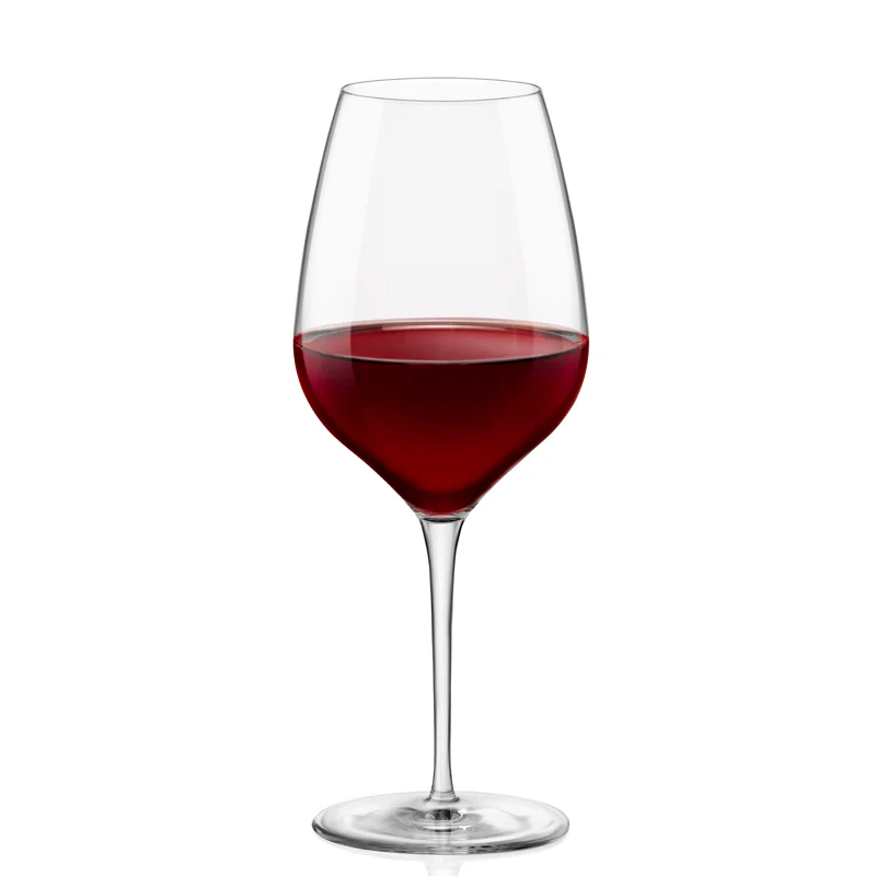 66 cl - InAlto Tre Sensi Calice Vino Rosso in Vetro - Set 6 Pezzi