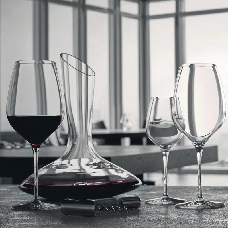 66 cl - InAlto Tre Sensi Calice Vino Rosso in Vetro - Set 6 Pezzi - Image 2