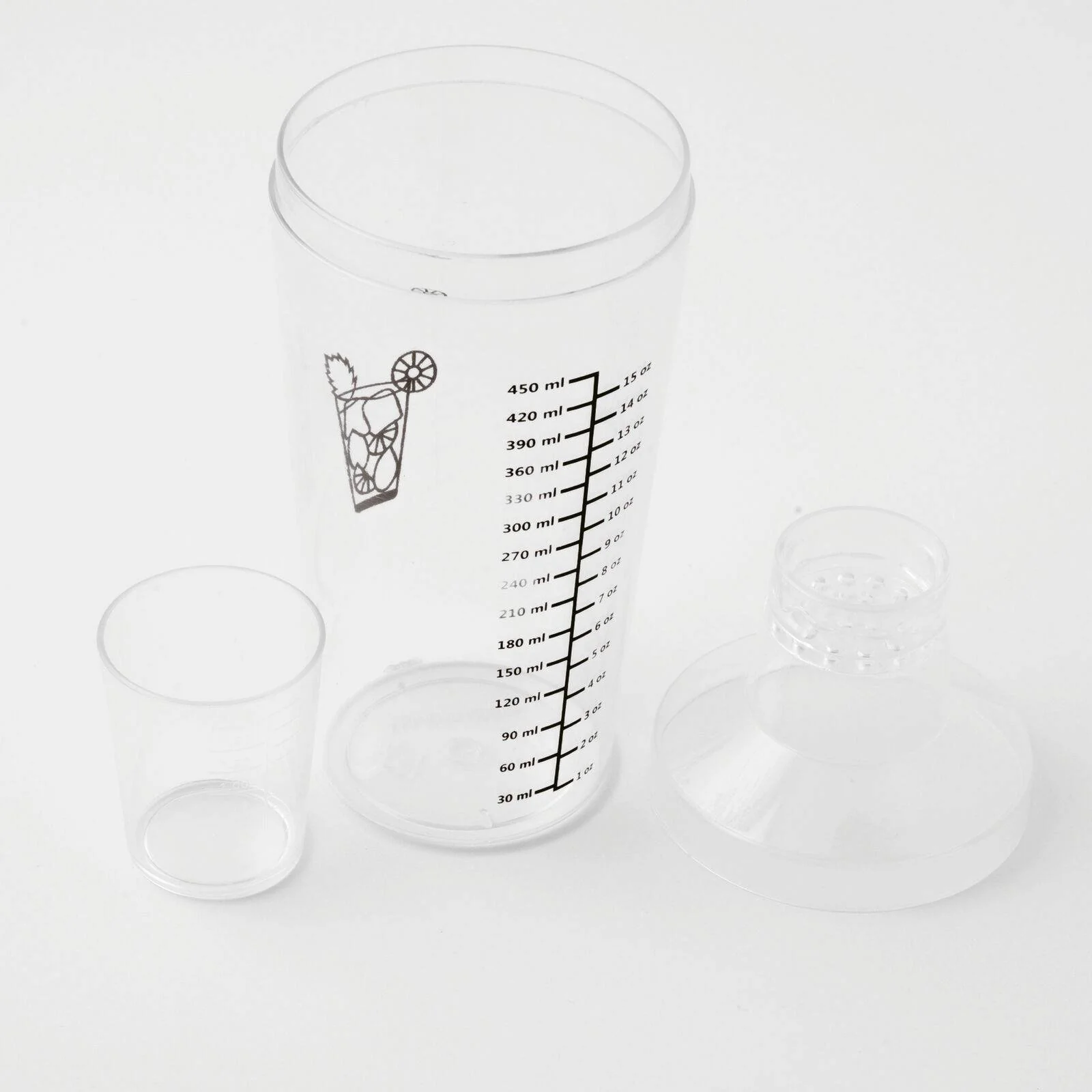 66 cl - Bar Happy Hour Shaker Long Drink In Acciaio Inox - Image 3