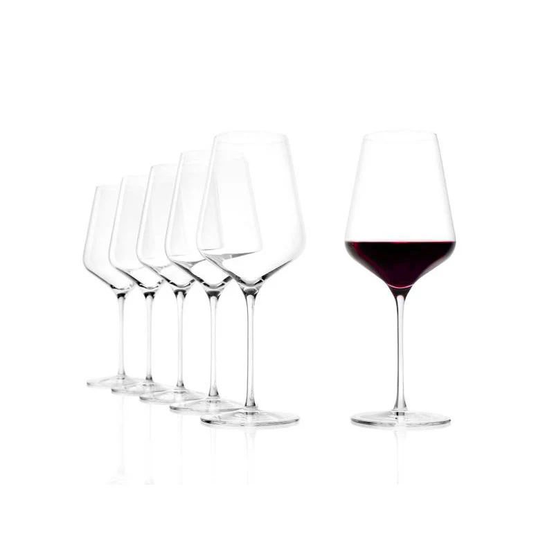 67.5 cl - Starlight Calice Vino Rosso Bordeaux in Vetro - Set 6 Pezzi - Image 3