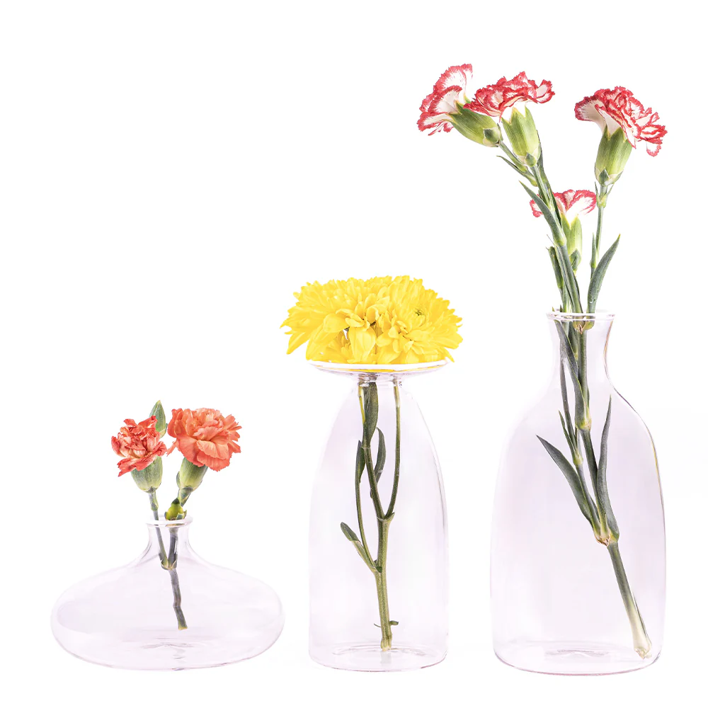 7.8 cm - Un Fiore Vaso Fiori In Vetro Borosilicato - Image 13