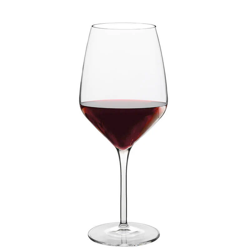 70 cl - Regency Calice Vino Rosso Bordeaux in Vetro - Set 4 Pezzi