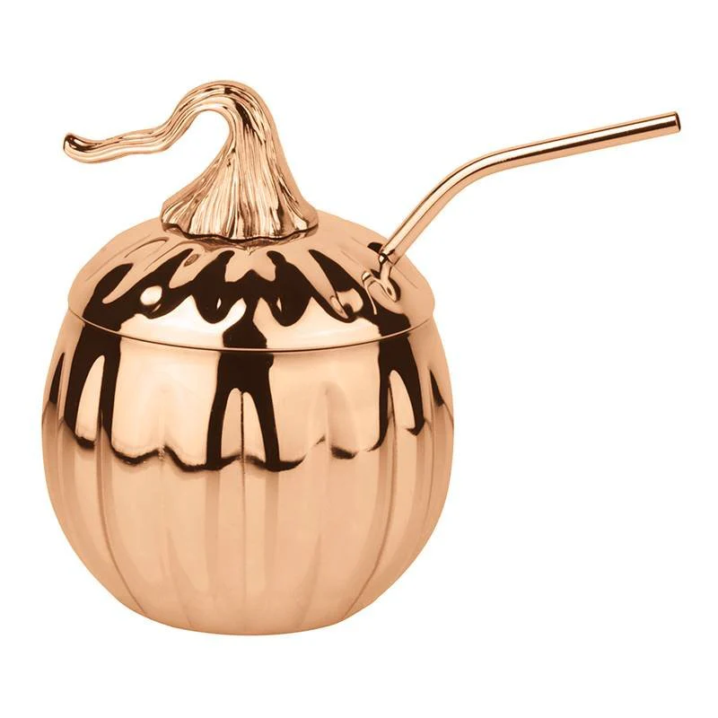 70 cl - Pumpkin Cocktail Mug In Acciaio Inox - Image 4