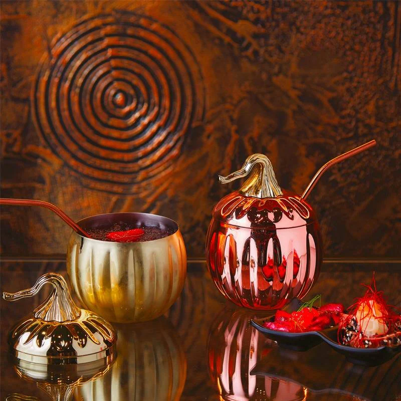 70 cl - Pumpkin Cocktail Mug In Acciaio Inox - Image 8