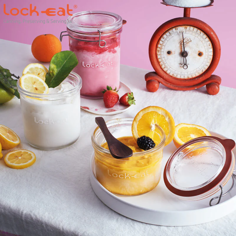 75 cl - Lock Eat Vasetto Ermetico in Vetro - Set 12 Pezzi - Image 2