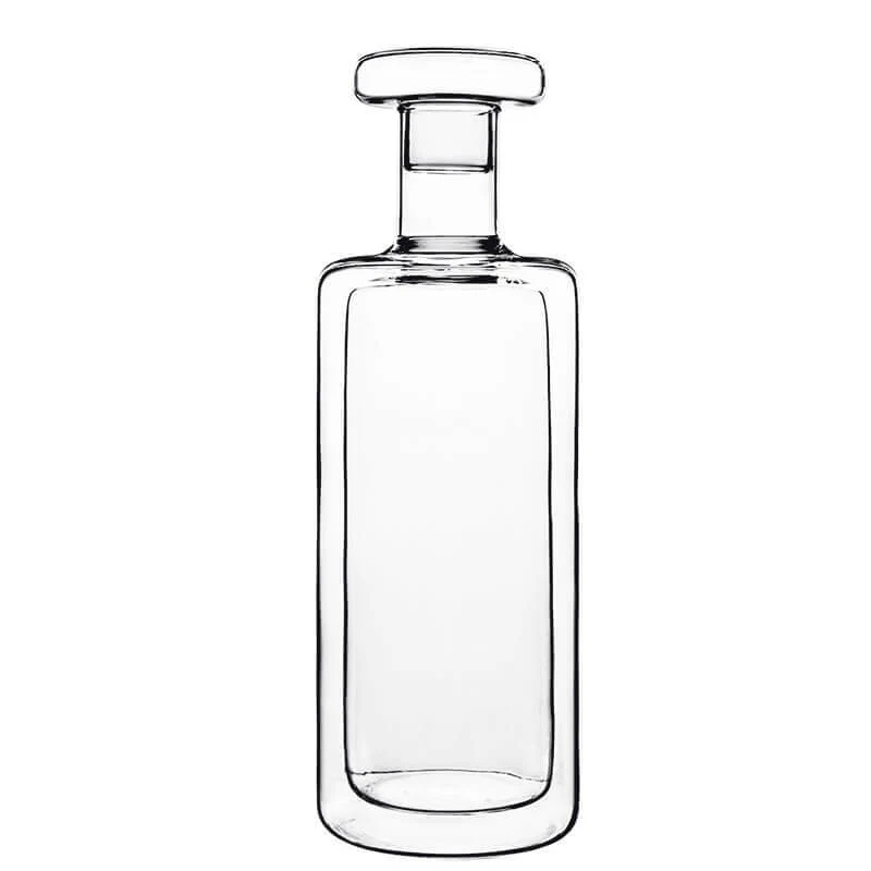 75 cl - Thermic Glass Bottiglia Con Tappo in Vetro Borosilicato