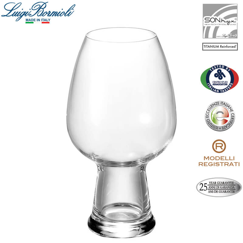 78 cl - Birrateque Wheat Weis Bicchiere Birra in Vetro - Set 6 Pezzi - Image 4