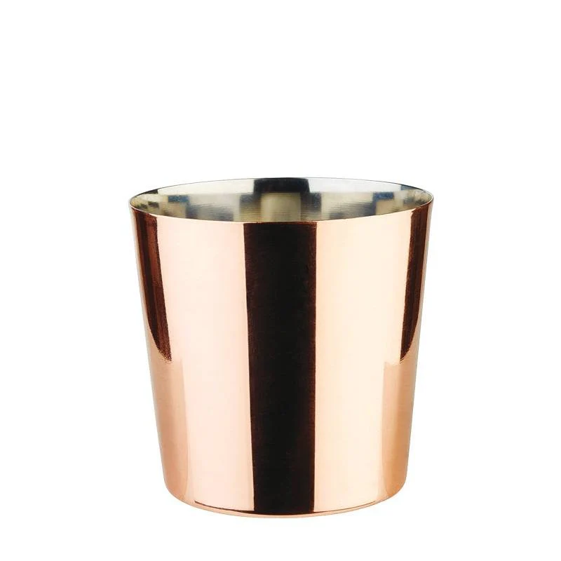 8.5 cm - Tableware Buffet & Display Cestello Porta Snack In Acciaio Inox