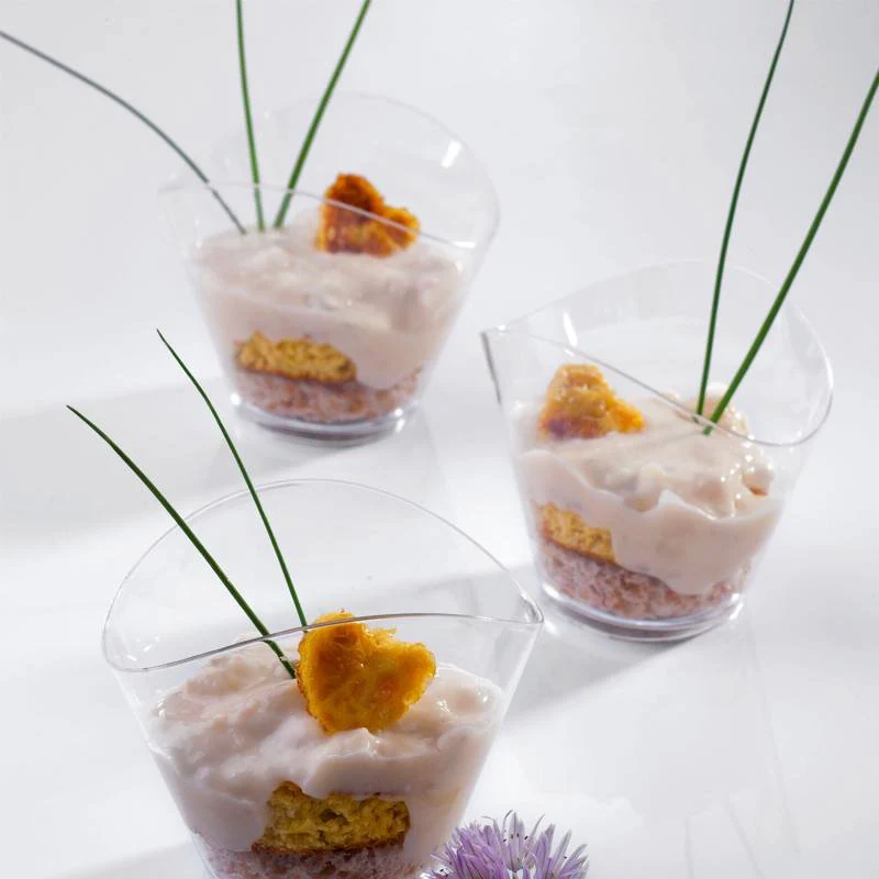8.5x6 cm - Tableware, Buffet & Display Bicchierino Monoporzione In Polistirolo - Set 100 Pz - Image 2