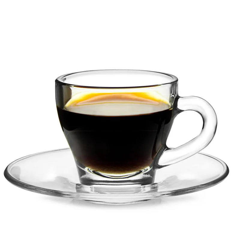 8 cl - Ischia Tazzina Caffé in Vetro - Set 6 Pezzi - Image 2