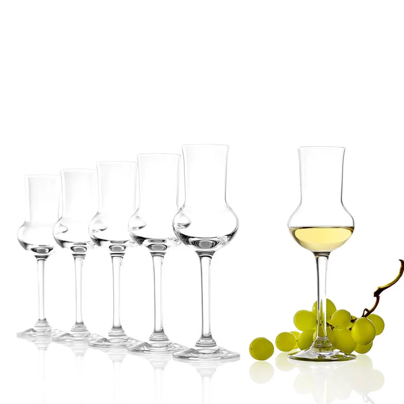 8 cl - Professional Calice Grappa in Vetro - Set 6 Pezzi - Image 4