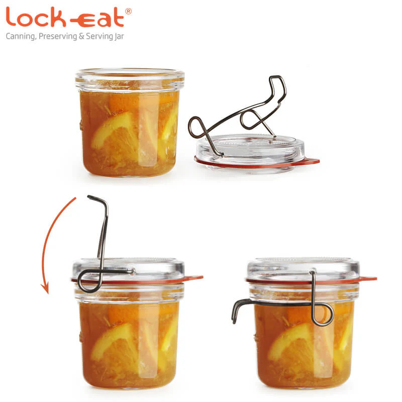 8 cm - Lock Eat Guarnizione Per Terrina In Gomma - Set 6 Pz - Image 2