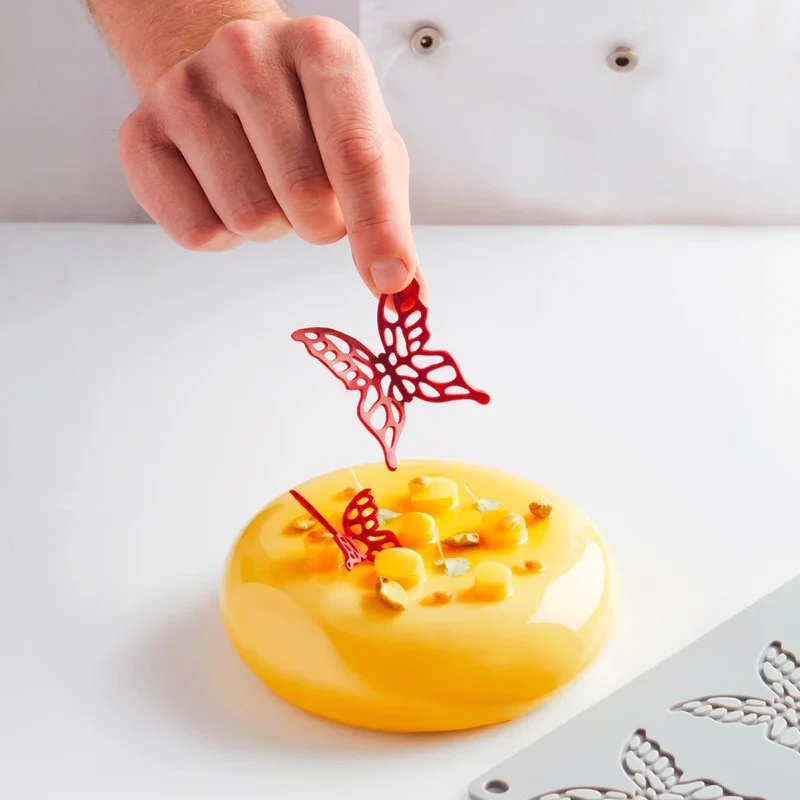 8 Forme - Mariposa L Stampo Decorazioni Farfalla In Silicone - Image 2