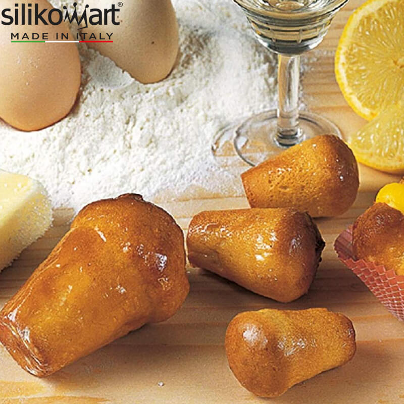8 Forme Classic Stampo Babà In Silicone - Image 2
