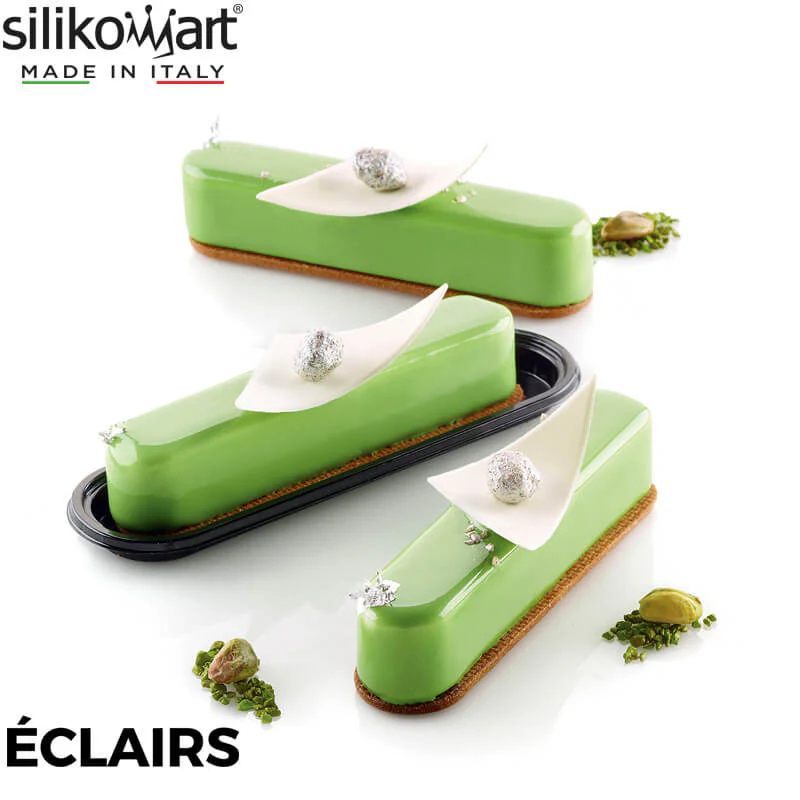 8 Forme Eclair Fashion Stampo Éclair In Silicone - Image 2