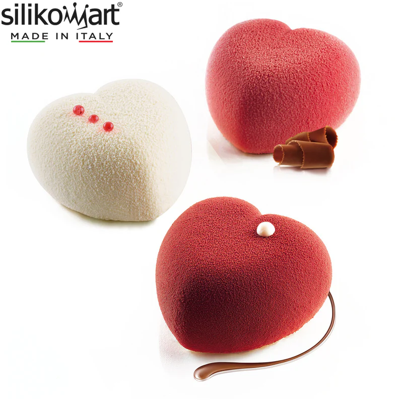 8 Forme Mini Amorini Stampo Cuori In Silicone - Image 2