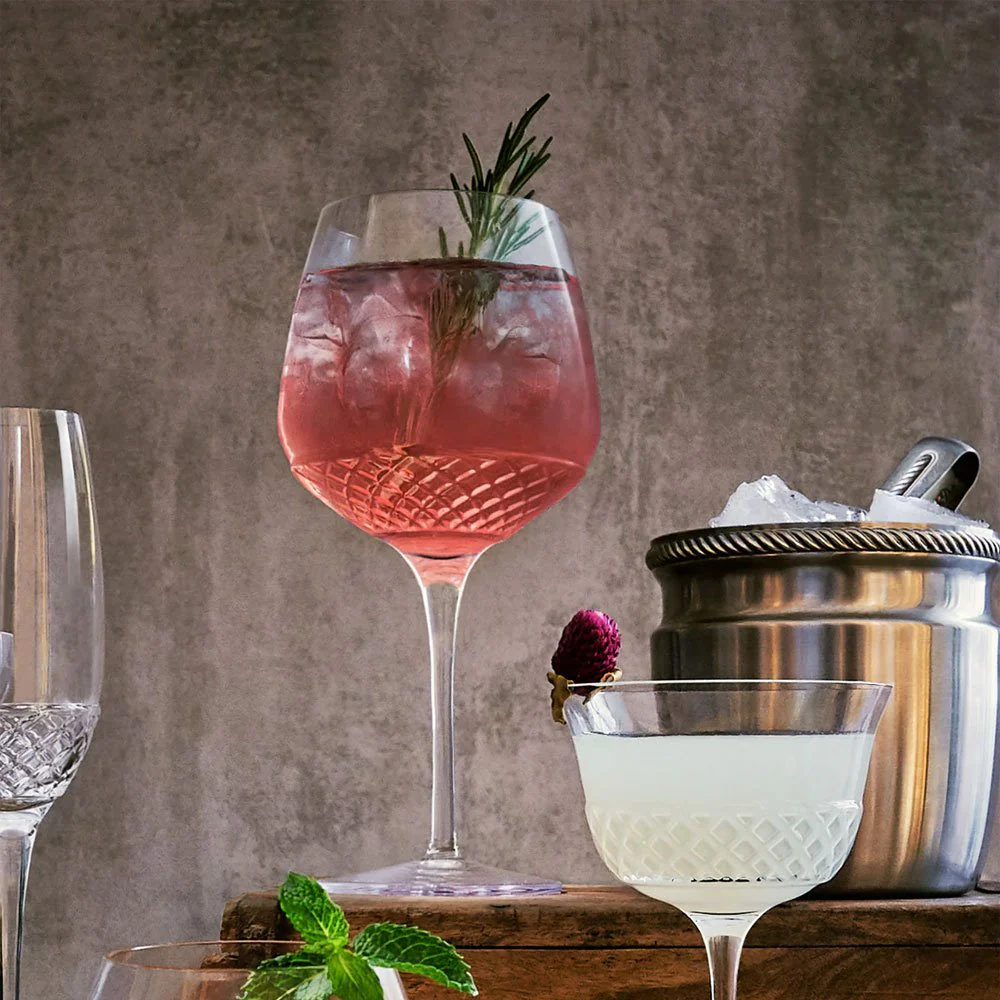 80.5 cl - Gin & Tonic Old Tom Calice Gin Tonic In Vetro Set 2 Pz - Image 3