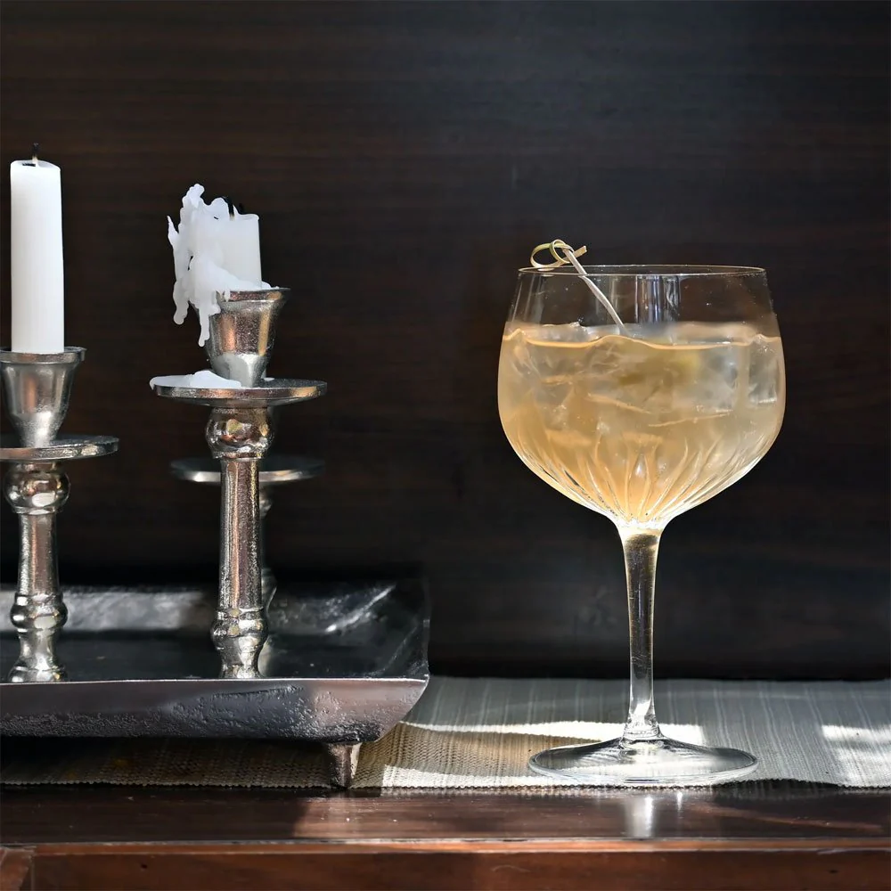 80.5 cl - Gin & Tonic Old Tom Calice Gin Tonic In Vetro Set 2 Pz - Image 4