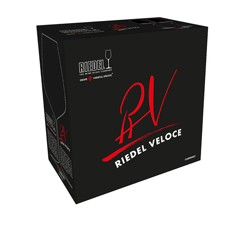 82.9 cl - Veloce Calice Vino Rosso Cabernet Merlot in Vetro - Set 2 Pezzi - Image 6