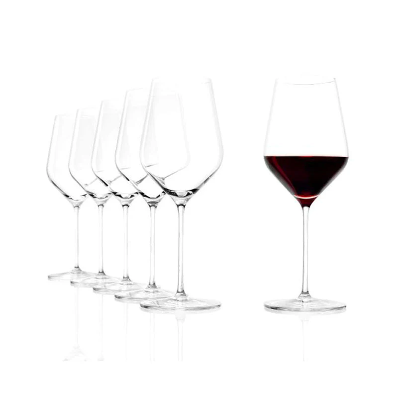 82 cl - Starlight Calice Vino Rosso Burgundy in Vetro - Set 6 Pezzi - Image 4