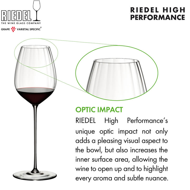 83.4 cl - High Performance Calice Vino Rosso Cabernet in Vetro - Image 3