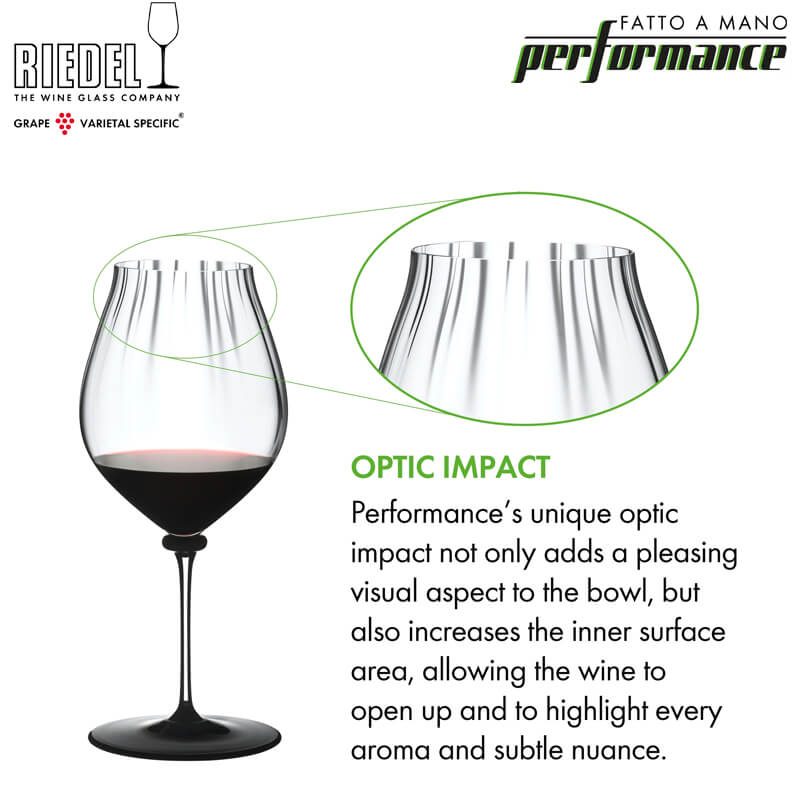83 cl - Fatto A Mano Performance Calice Vino Rosso Pinot Noir in Vetro - Image 15