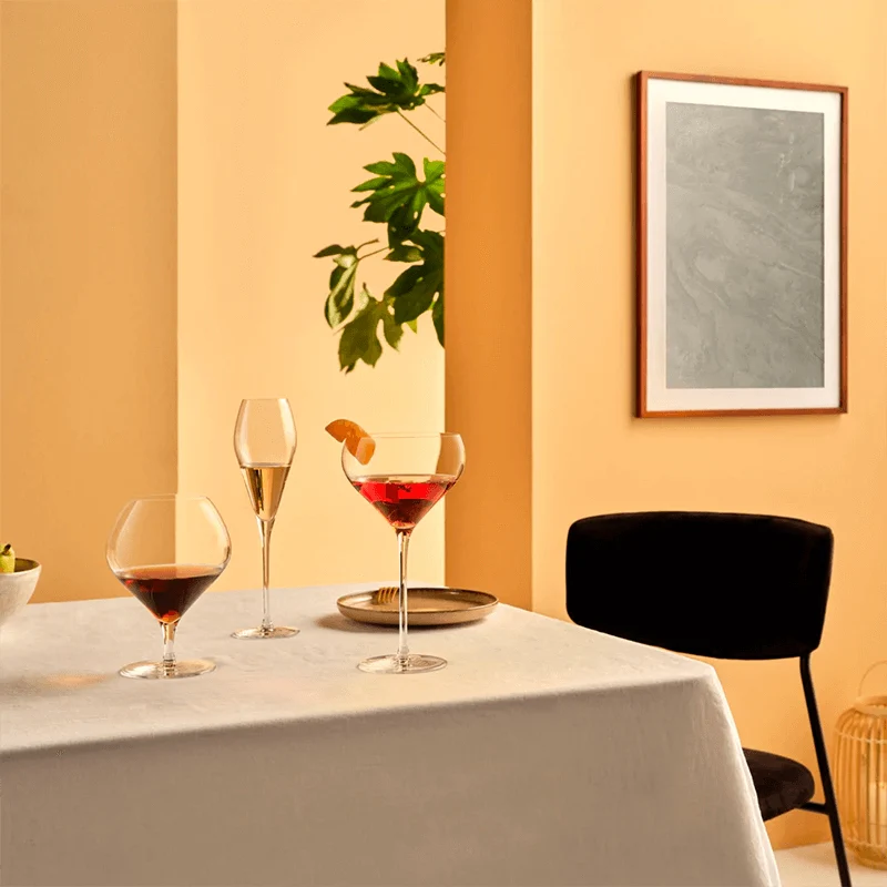 87 cl - Fantasy Calice Snifter in Vetro - Set 6 Pezzi - Image 2