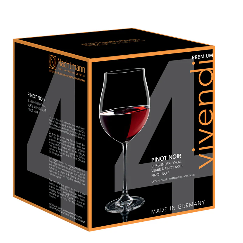 89.7 cl - Vivendi Calice Vino Rosso in Vetro - Set 4 Pezzi - Image 3