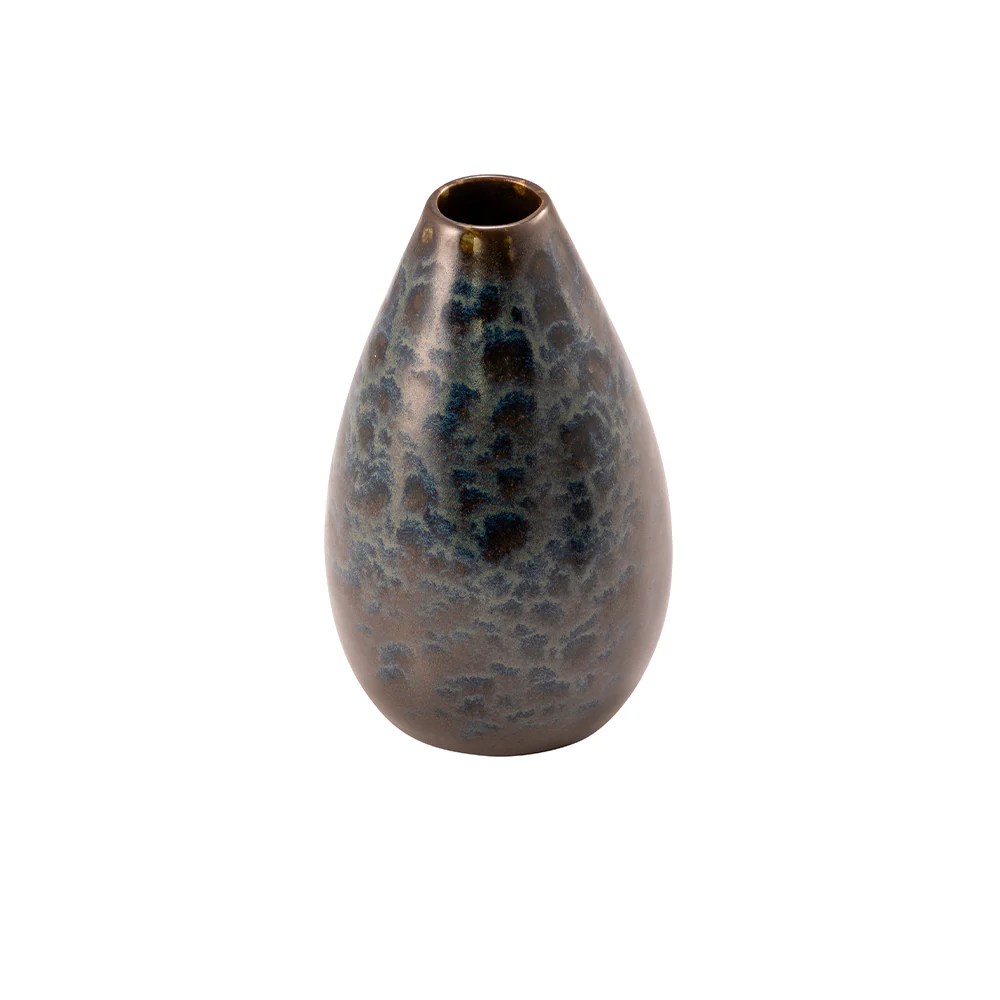 8x13 cm - Phobos Vaso Bombato In Stoneware Set 6 Pz - Image 2