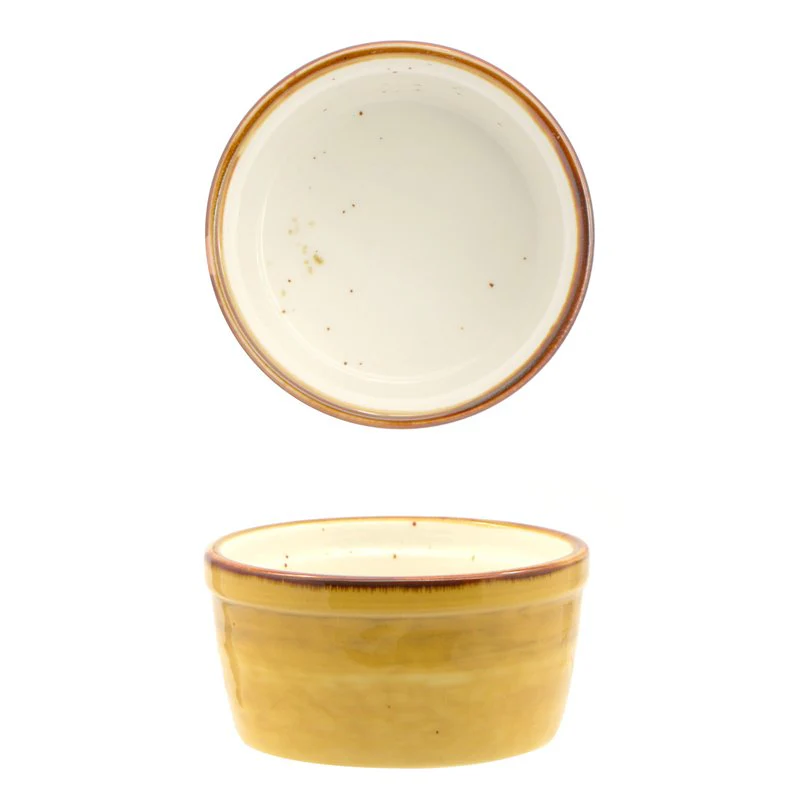 9.5 cm - Just Colour Ramequin In Porcellana - Set 6 Pz
