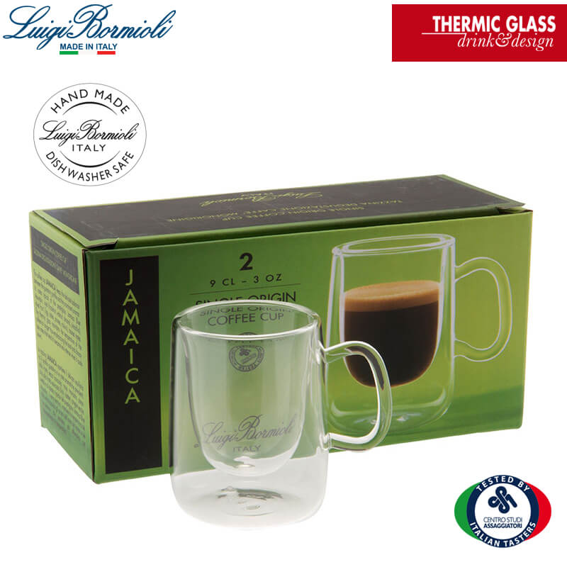 9 cl - Thermic Glass Tazzina Caffé in Vetro Borosilicato - Set 2 Pezzi - Image 3