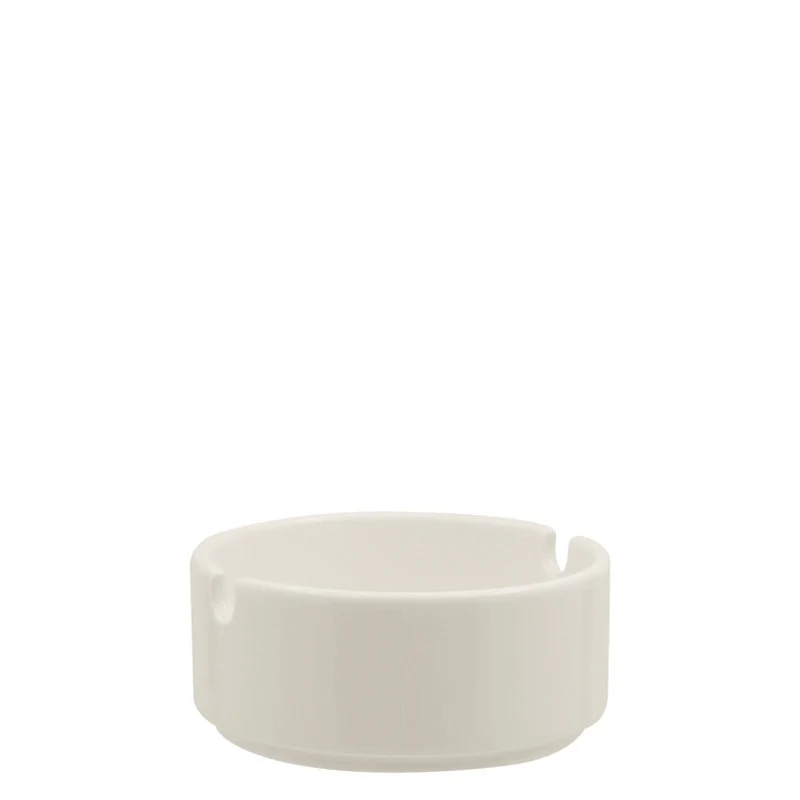 9 cm - Prime Posacenere In Porcellana - Set 12 Pz